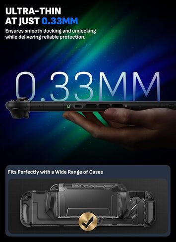 Mumba Screen Protector for Nintendo Switch 2 with Auto-Alignment Kit, 2 Pack 9H Tempered Glass Ultra-Thin Transparent HD Clear, Scratch and Crack Resistant, Case-Friendly, Bubble-Free Easy Install in Kuwait
