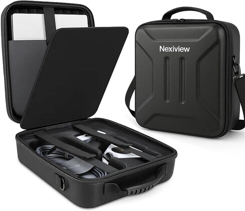 Starlink Mini Case with Custom-Fit Compartments & 3-in-1 Carry | Shock-absorbing padding, water-resistant exterior, backpack, shoulder and hand carry for camping, RV travel and daily use in Saudi Arabia