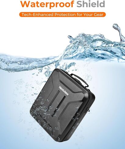Starlink Mini Case with Custom-Fit Compartments & 3-in-1 Carry | Shock-absorbing padding, water-resistant exterior, backpack, shoulder and hand carry for camping, RV travel and daily use in Saudi Arabia