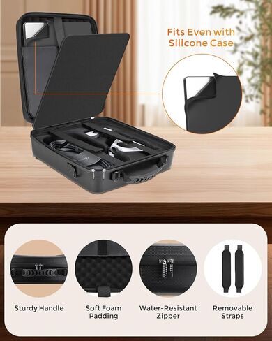 Starlink Mini Case with Custom-Fit Compartments & 3-in-1 Carry | Shock-absorbing padding, water-resistant exterior, backpack, shoulder and hand carry for camping, RV travel and daily use in Saudi Arabia