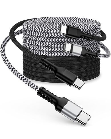 iPhone 15/16/17 Fast Charger Cable 10ft, Extra Long Type C to C Power Cord | Fast Charging for Apple iPhone 17/17e/17 Pro/16 Pro Max/16e/15/15Pro Max/15, iPad Pro Air Mini, Galaxy S26/S25, Pixel 10Pro in Saudi Arabia