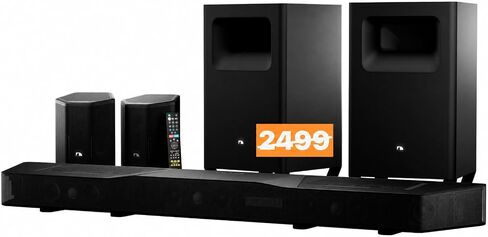 Shockwafe 9.2.4 Dolby Atmos/DTSX Surround Soundbar Sys-Dual 10" Subs*1300W in Kuwait
