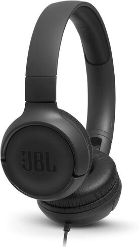 JBL Tune 500 - Wired On-Ear Headphones - Black in Kuwait