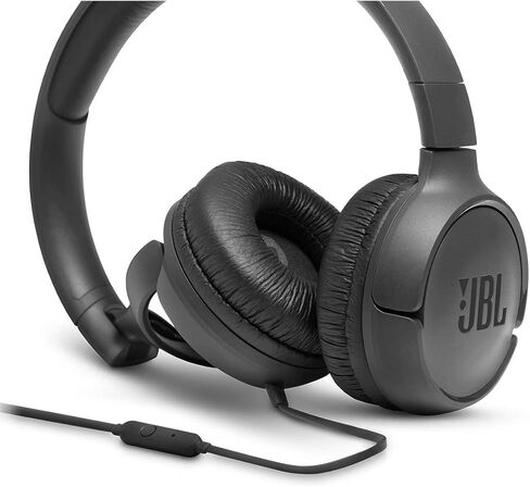 JBL Tune 500 - Wired On-Ear Headphones - Black in Kuwait