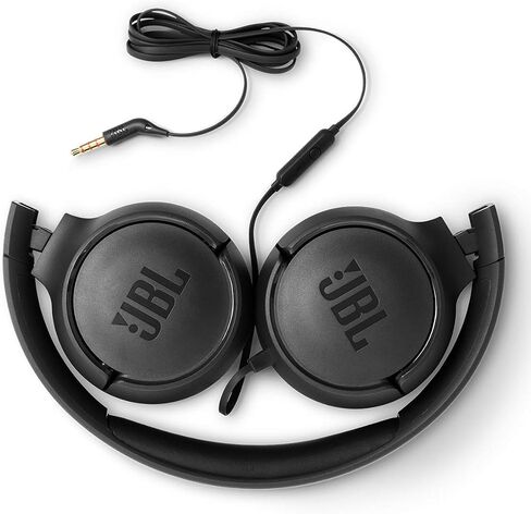 JBL Tune 500 - Wired On-Ear Headphones - Black in Kuwait