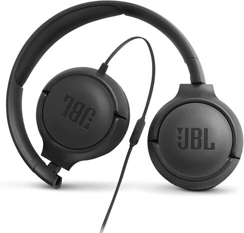 JBL Tune 500 - Wired On-Ear Headphones - Black in Kuwait
