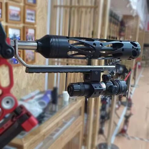 Archery Bow Flashlight Mount Universal Bowfishing Light Mount Stabilizer Holder for Compound Bow Outdoor Hunting Shooting Accessories in Saudi Arabia