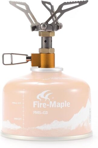 موقد التخييم المحمول Fire-Maple FMS-300T، موقد غاز تيتانيوم خفيف للغاية in Kuwait