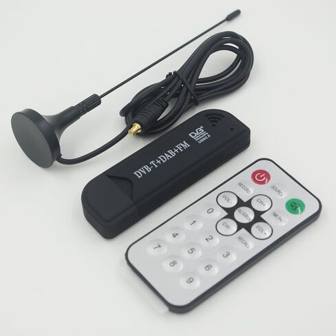 USB DVB-T RTL-SDR Realtek R820T Upgrade Version | RTL2832U & R820T2 MCX Input,Set of 4 in Saudi Arabia
