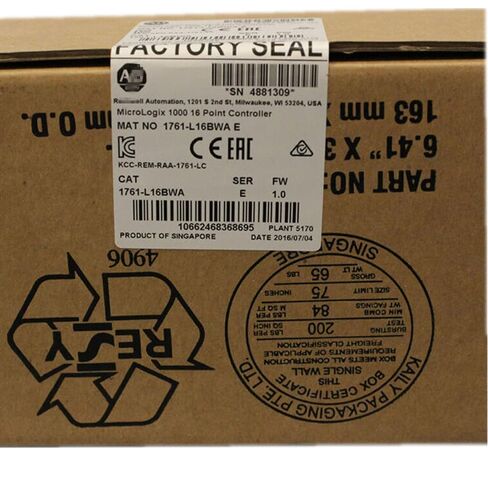 1761-L16BWA New and Sealed in Box 1761L16BWA 1 Year Warranty in Kuwait