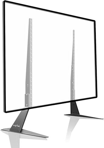 Suptek Universal TV Stand Table Top Replacement TV Legs for 22-65 inches LCD Flat&Curved Screen TV, Max VESA up to 800x400mm Support 110lbs in Saudi Arabia