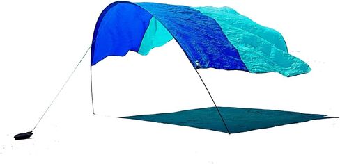 Shibumi Shade Mini (Previous Generation) - World's Best Beach Shade | The Original Wind-Powered Beach Canopy in Saudi Arabia