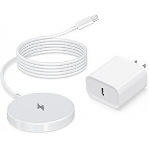 [Apple MFi Certified]Magnetic Wireless Charger Apple Mag Safe Charger,15W 6FT Fast Wireless Charging Pad for AppleiPhone 16 Pro Max/16 Pro/16 Plus/15 Pro Max/14/13/12/AirPods3/2/Pro/Pro2,Charging Pad in Saudi Arabia