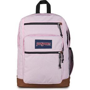 JanSport Cool Backpack, with 15-inch Laptop Sleeve - Large Computer Bag Rucksack with 2 Compartments, Ergonomic Straps, Black | Ergonomic Straps, Waterbottle Pocket, Campus Weekender Travel Rucksack in Kuwait