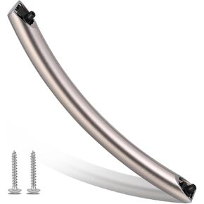 Upgraded ME16A4021AS Microwave Door Handle, DE94-04313F Assembly Handle Compatible with Samsung ME16A4021AS/AA Microwave, Replaces Samsung Microwave Door Handle ME16A4021AS, Alloy Material in Saudi Arabia