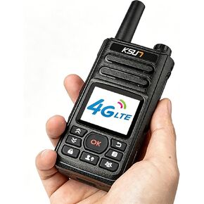 KSUN 4G PoC Walkie Talkie,US Unlocked Smart Radio with Zello | Android 8.1 OS,WiFi & Bluetooth.Real Push-to-Talk via Zello app.Rugged design for construction,truck fleets,outdoor teams. in Saudi Arabia
