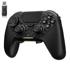 AceGamer Hypershadow D4 2.4G Wireless Controller for PS4/Switch/PC/IOS/Android/Steam Deck, TMR Joysticks, Instant Trigger Switch, Mechanical Buttons, 4 Macro Back Paddles, Turbo, 6-Axis Gyro, Grip Vibration +Trigger Vibration in Saudi Arabia