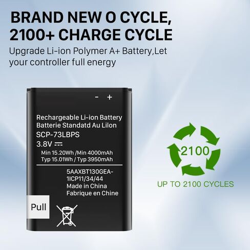 Battery for SCP-73LBPS, 4000mAh New Upgrade High Capacity Battery Replacement for Kyocera DuraXV Extreme E4810 Verizon Flip Phone - 1 Pack in Kuwait