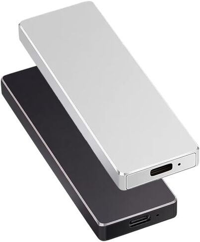External Solid State Drives, 1TB Portable SSD USB 3.0 (1, Silver) | Slim Metal Design | Plug-And-Play Storage | Broad Device Compatibility | Work, Study & Travel in Saudi Arabia