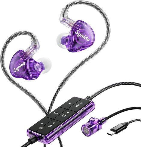 Sound Card Karaoke Headset with Mic, in-Ear Monitor Livestreaming Headphone | BT Accompaniment, Noise Reduction Mic, 4 Sound Modes, 24Bit/48 kHz, for Smartphone, Tablet & PC, Singing Live Streaming in Saudi Arabia