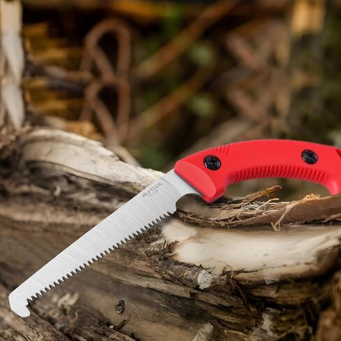 RUITOOL Meat Saw for Butchering, Bone Saw for Hunting&Camping, 12 TPI Blade | High Carbon Steel Blade, Triple-Ground Teeth, Non-Slip Handle, Portable and Easy-Clean, for Bone and Rib Cutting in Saudi Arabia