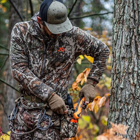 Tethrd SABR Convertible Limb Saw with Pole Saw Conversion - 3 Adjustable Blade Angles - Premium SK5 Steel Folding Hunting Saw for Whitetail Hunters in Saudi Arabia