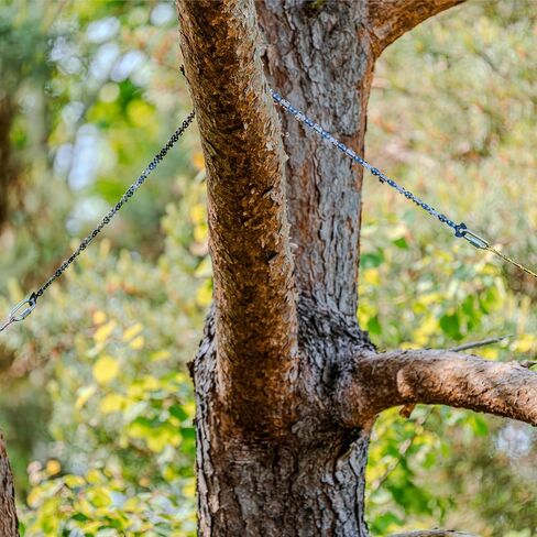 41 Inch High Limb Rope Saw for Trees - Double-Sided Saw Chain with Bi-Directional Teeth - Resharpenable Rope Chainsaw in Saudi Arabia