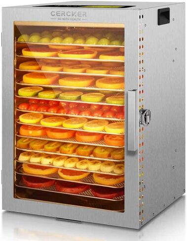 Food-Dehydrator for Fruit 14 Trays Large Food Dryer for Beef Jerky 190ºF in Saudi Arabia