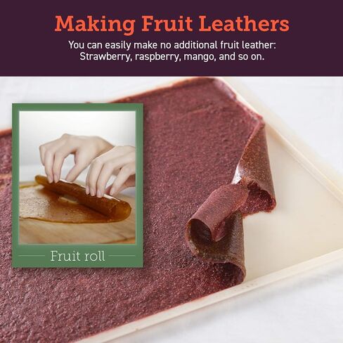 Cosori Food Dehydrator Accessories, Fruit Leather Roll Sheets for CP267-FD | Compatible with Cosori 6 Trays CP267-FD and Other Models, BPA-Free, Hand Wash Only, 2-Pack in Saudi Arabia