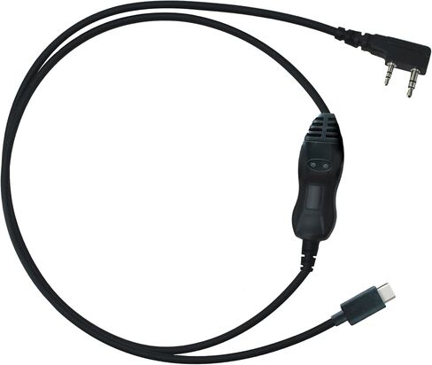 BTECH PC03 FTDI Universal Plug & Play USB Programming Cable for BTECH, Baofeng, Kenwood Radios - Compatible with UV-5R, BF-F8HP, GMRS-V2, UV-82HP & More - Easy Setup, No Driver Needed in Saudi Arabia