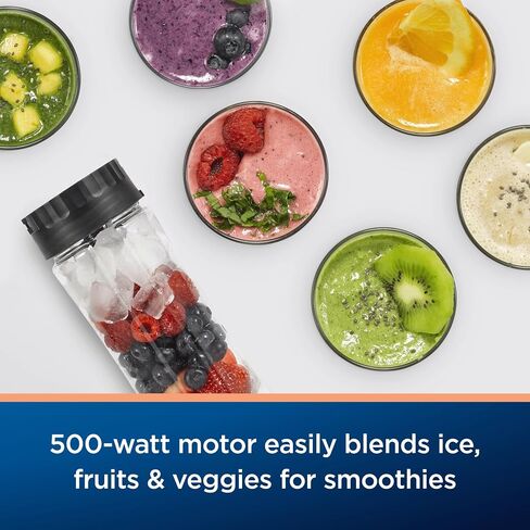 Oster MyBlend Plus Personal Blender 20-Oz BPA-Free Portable 500-Watt with a One-Touch Function Stainless Steel Blade and 3-Year Satisfaction Guarantee in Kuwait