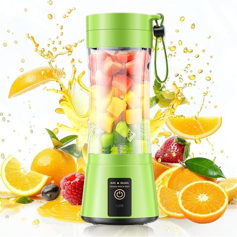 Portable Personal Mini Smoothie Blender - 380ml Blender in Travel in Saudi Arabia