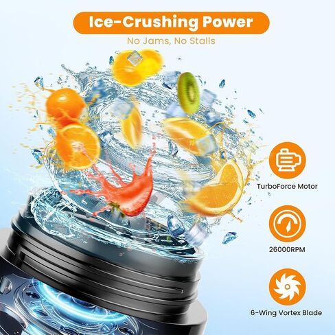Big Capacity Personal Size Portable Blender for Shakes & Smoothies in Saudi Arabia