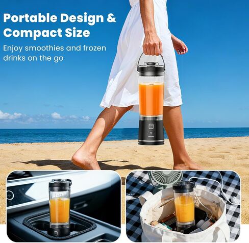 Big Capacity Personal Size Portable Blender for Shakes & Smoothies in Saudi Arabia