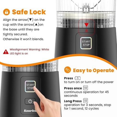 Big Capacity Personal Size Portable Blender for Shakes & Smoothies in Saudi Arabia