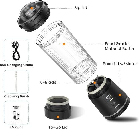 Big Capacity Personal Size Portable Blender for Shakes & Smoothies in Saudi Arabia