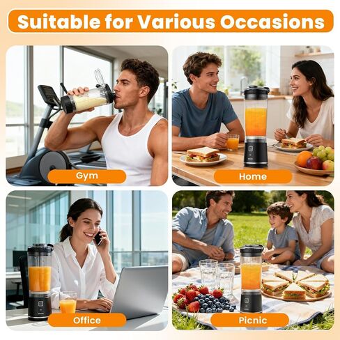 Big Capacity Personal Size Portable Blender for Shakes & Smoothies in Saudi Arabia