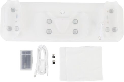 VR Headset and Controller Charging Station, Magnetic USB C Interface, RGB Ambient Light, Long Battery Life, Neat Storage for 3S in Saudi Arabia