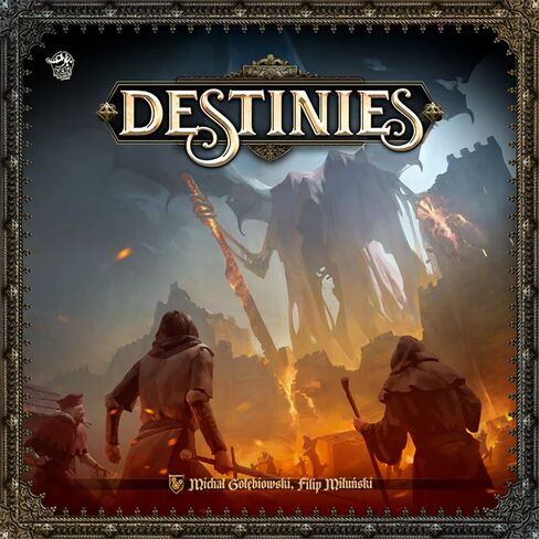 Destinies Board Game - Immersive Storytelling and Adventure for Tabletop Enthusiasts, Ages 14+, 1-3 Players, 120-150 Minute Playtime, Made by Lucky Duck Games in Saudi Arabia
