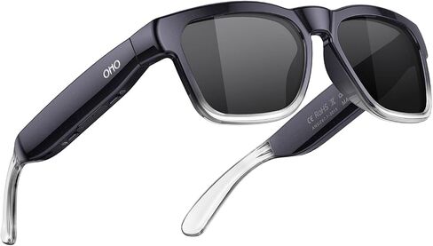 OhO sunshine Bluetooth Audio Sunglasses, Lightweight Open Ear Sport Glasses, 10H Playtime, UV400 ANSI Z87.1, Water Resistant with Voice Control in Saudi Arabia