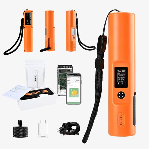 Sfaira One Lite RTK GNSS Receiver with Aluminum GPS Rover Rod Telescopic Survey Pole in Saudi Arabia