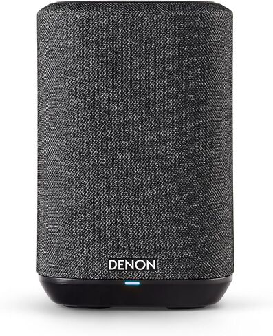 Denon Home 150 Wireless Smart Speaker – Compact Design, Wi-Fi & Bluetooth, HEOS Built-in, Alexa Built-in, Siri & AirPlay 2, Spotify Connect, Multi-Room Support, Black in Kuwait