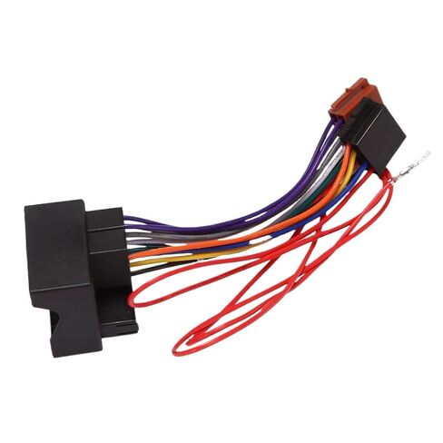 Car Stereo Audio ISO Power Wiring Harness Compatible with 207 307 407 C2 C5 Radio Wire in Saudi Arabia