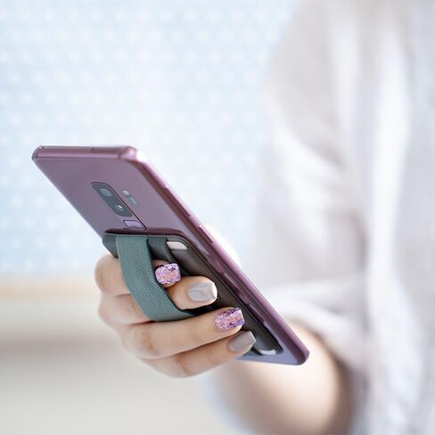 Sinjimoru Phone Grip Card Holder with Flap, Adhesive Card Holder, Finger Strap for Phone, Sinji Pouch B-Flap in Kuwait