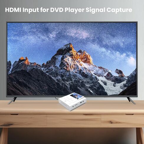 VHS to DVD Recorder & Digital Converter, AV/HDMI Inputs, No Computer Needed | Record from VCRs, VHS players, Hi8 and MiniDV camcorders to DVD, USB, SD or HDD; play back recordings on the recorder or TV in Saudi Arabia
