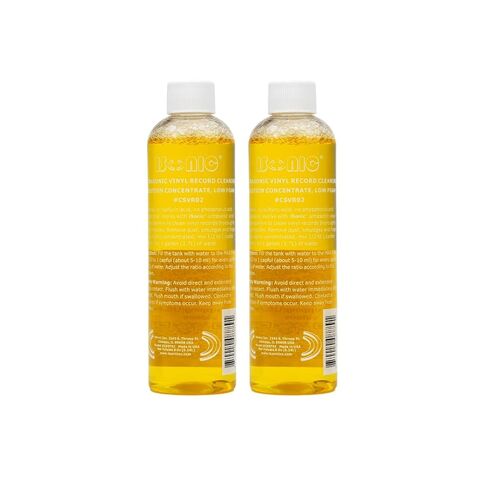iSonic Vinyl Record Cleaning Solution Concentrate, Low Foam, CSVR02x2 (2-Pack) in Saudi Arabia