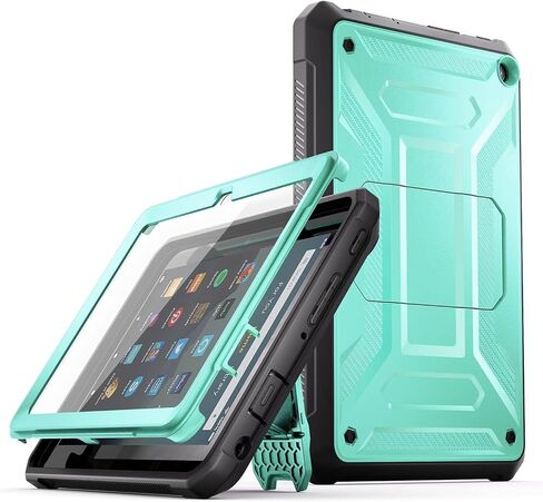 DJ&RPQ Child Adult Friendly with Stand and Screen Protector -for 8in Tablet- Green in Saudi Arabia