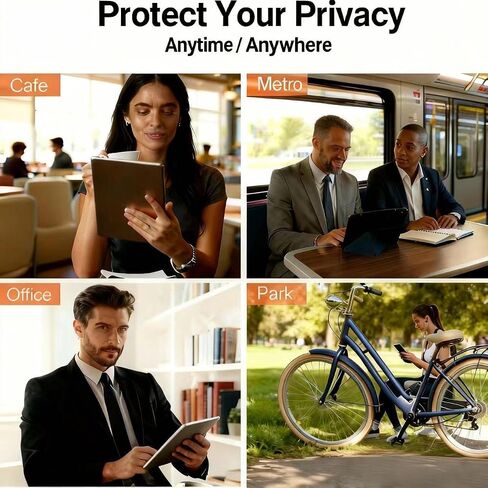 Magnetic Privacy Screen Protector for iPad Air 13 Inch 2024/2025 | Removable & Reusable Anti Glare Anti Blue Light Spy Filter, Anti Scratch Screen Protector in Saudi Arabia