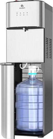 Avalon Self Cleaning Bottom Loading Water Cooler Water Dispenser | 3 Temperature Settings - Cold, Hot, & Room temps. Durable Stainless Steel Construction. UL/Energy Star Approved in Saudi Arabia