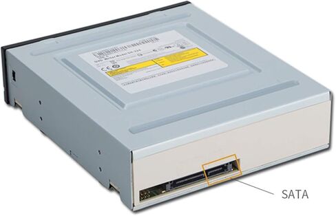 OSGEAR كمبيوتر مكتبي داخلي DVDRW SATA 24x DVD 56x CD ROM مدمج DVD محرك الأقراص الضوئية صينية تحميل القارئ الكاتب الموقد دعم Windows XP 7 8 10 in Kuwait